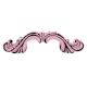 Pink Distressed Iron Bow Wardrobe Handle